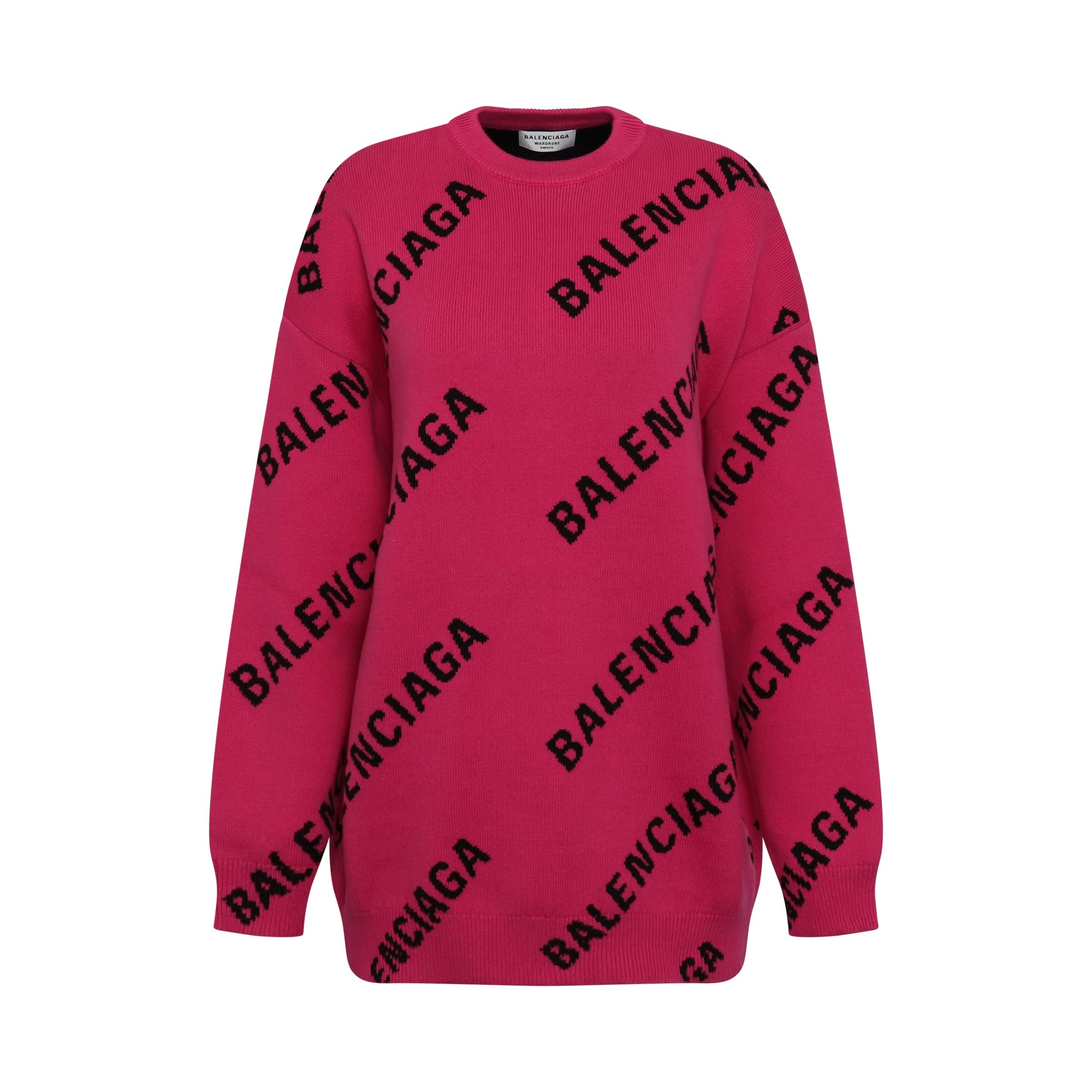 Allover Logo Knitwear in Pink