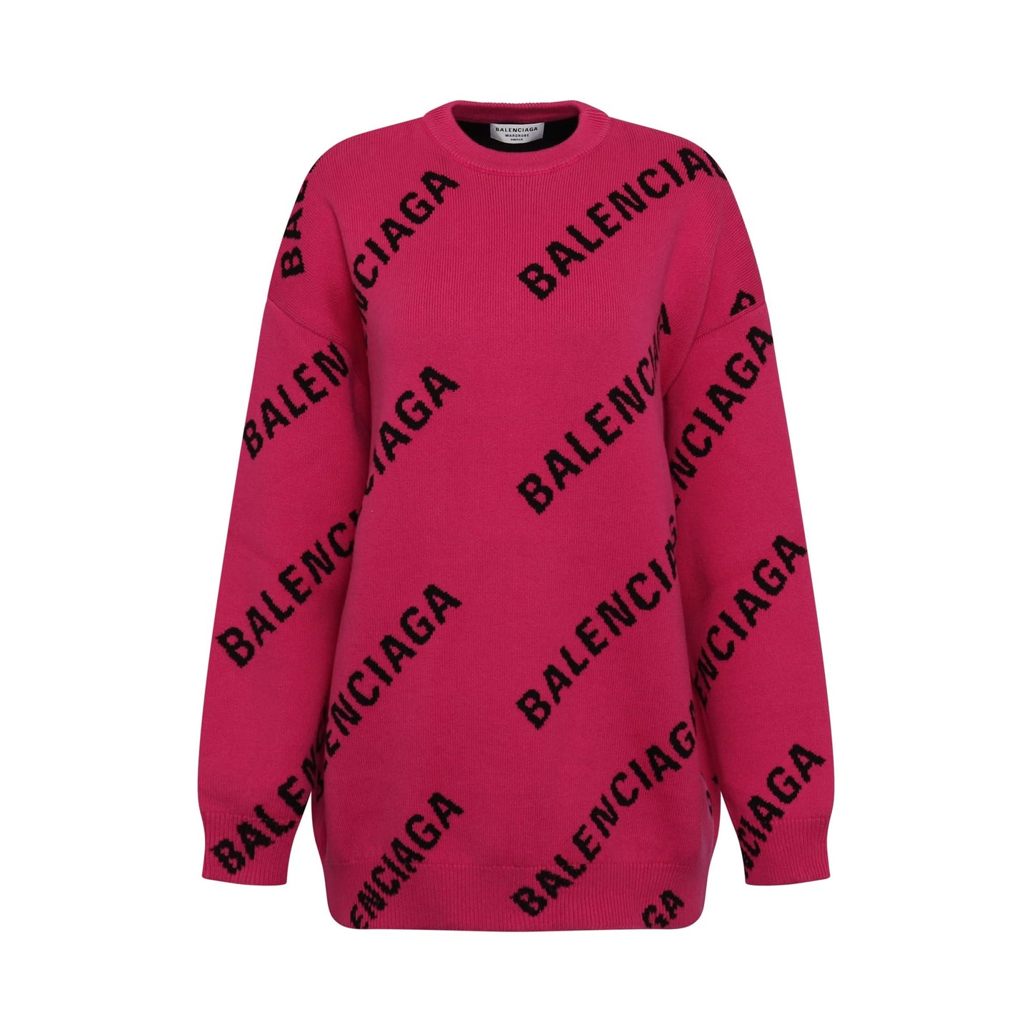 Allover Logo Knitwear in Pink