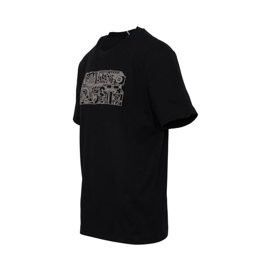 Relaxed Logo T-Shirt in Black