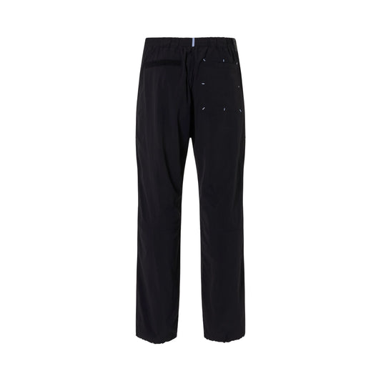 Icon Logo Patch Track Pant in Black