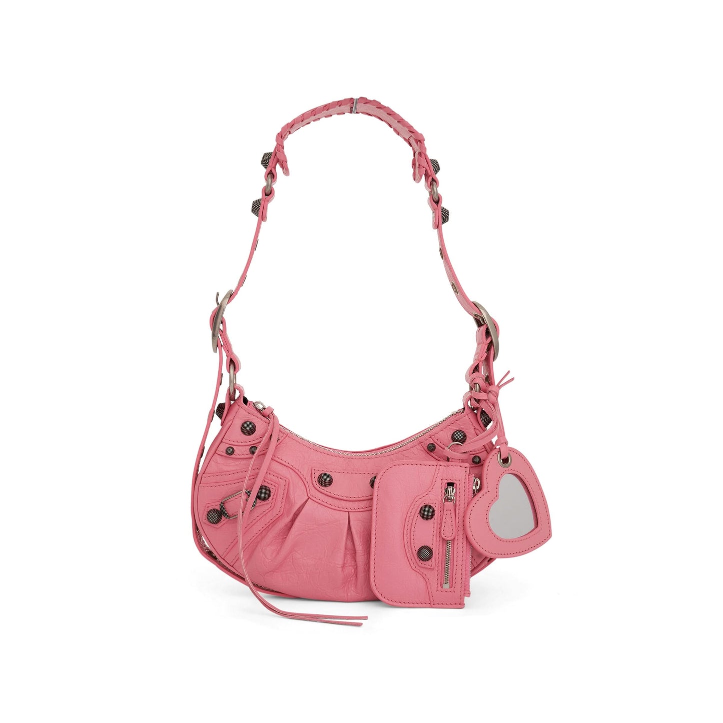 Le Cagole Shoulder Bag XS in Sweet Pink