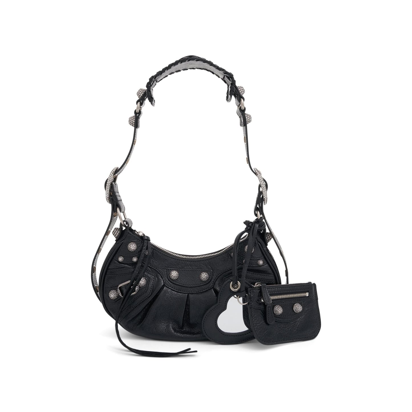 Le Cagole XS Shoulder Bag in Black