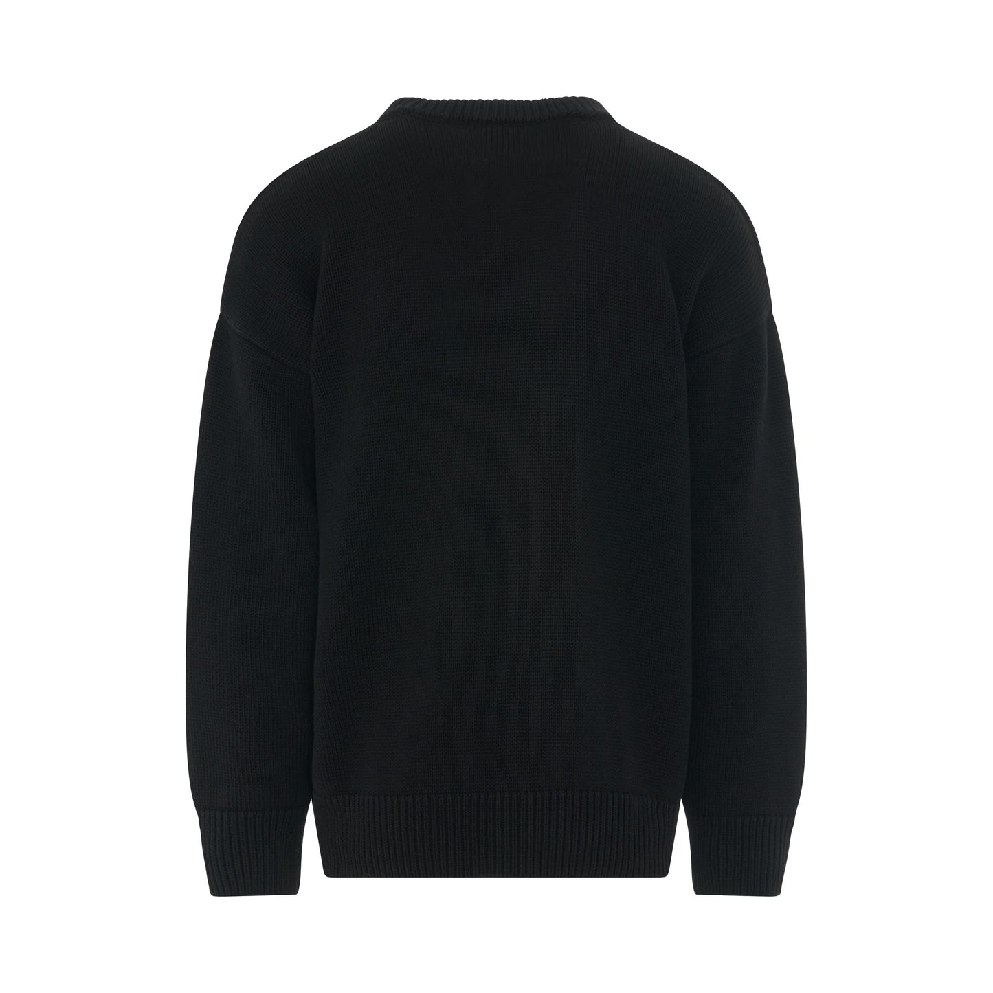 College Knitwear in Black