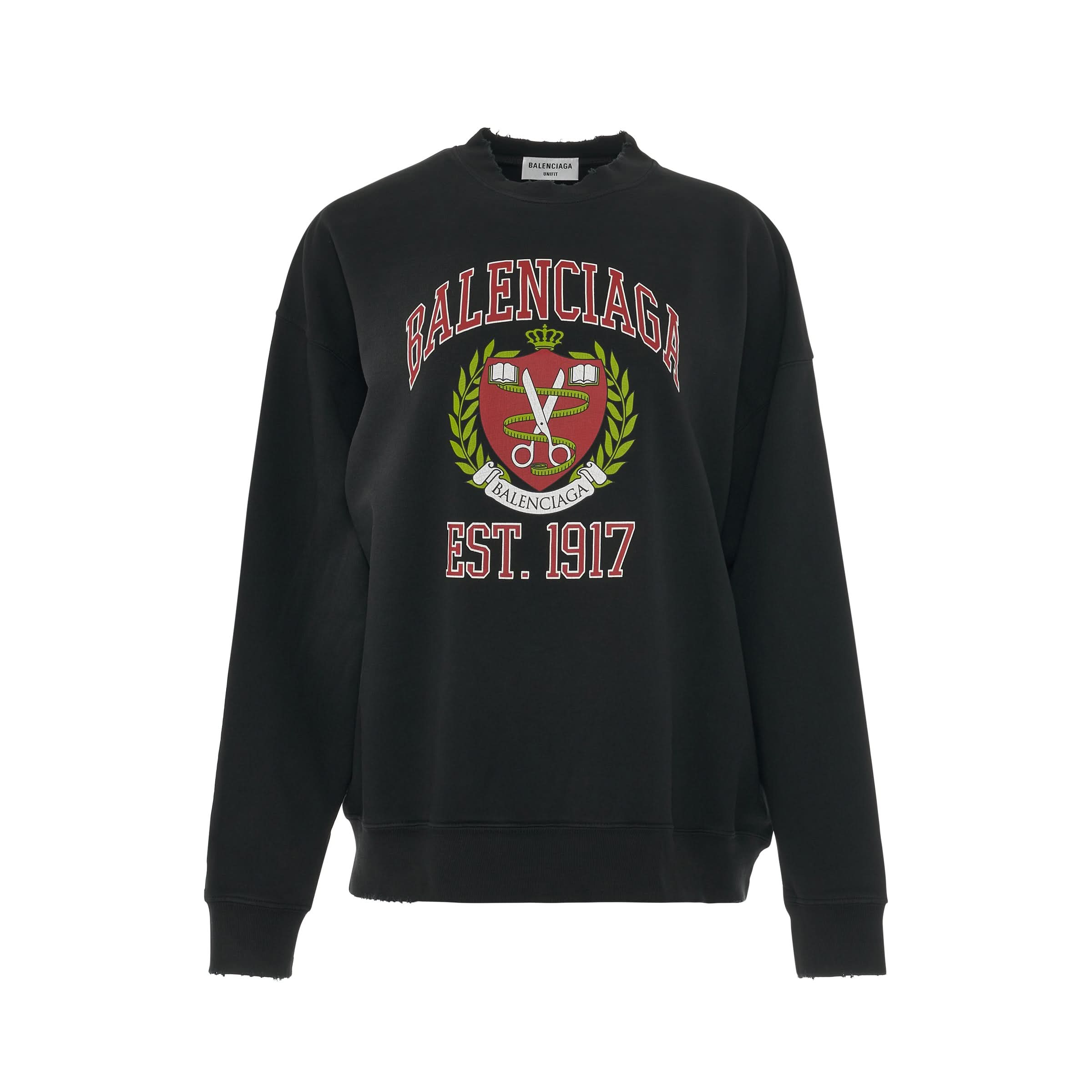 College Crest Logo Sweatshirt