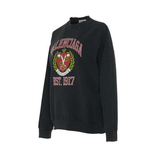 College Crest Logo Sweatshirt