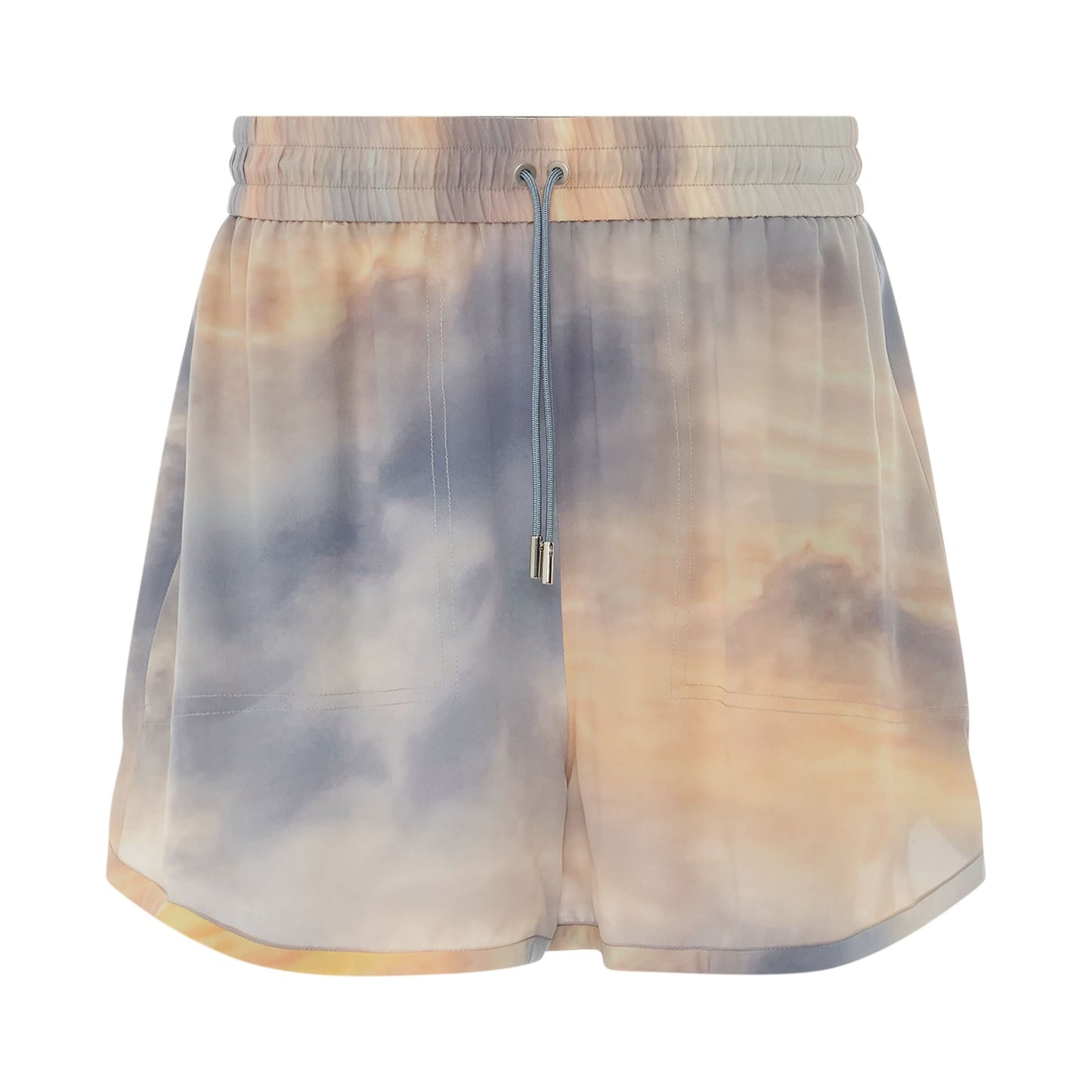 Daybreak Explorer Shorts in Blue/Yellow