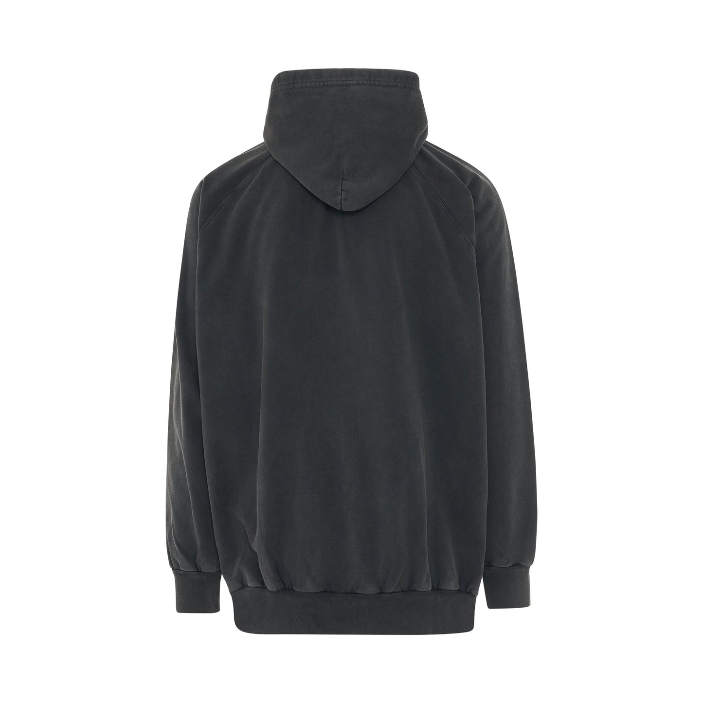 B Authentic Fleece Oversized Hoodie in Black