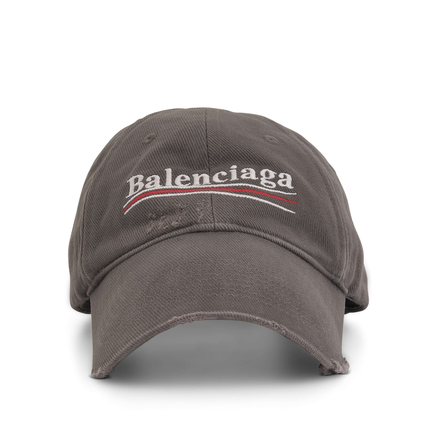 Political Campaign Cap in Smoked Grey