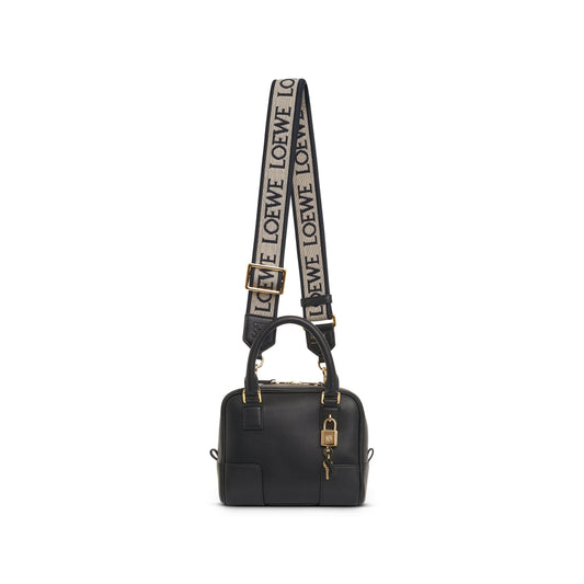 Amazona 16 Square Bag in Nappa Calfskin in Black