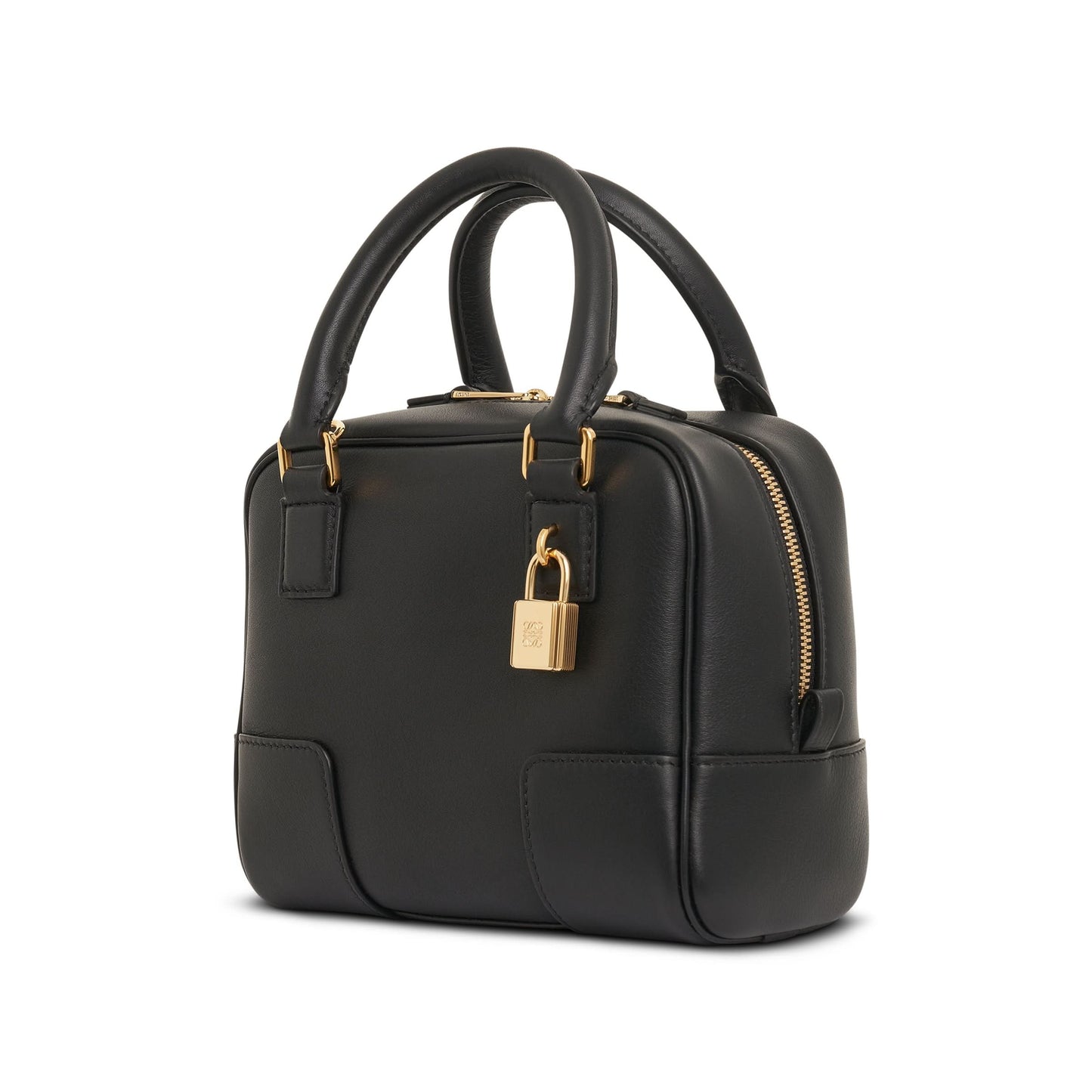 Amazona 16 Square Bag in Nappa Calfskin in Black