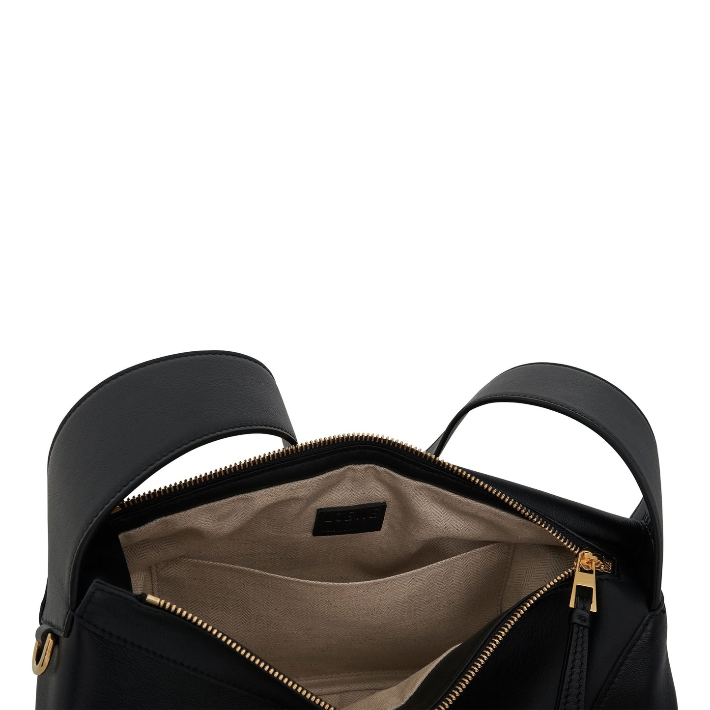 Puzzle Hobo Bag in Nappa Calfskin in Black