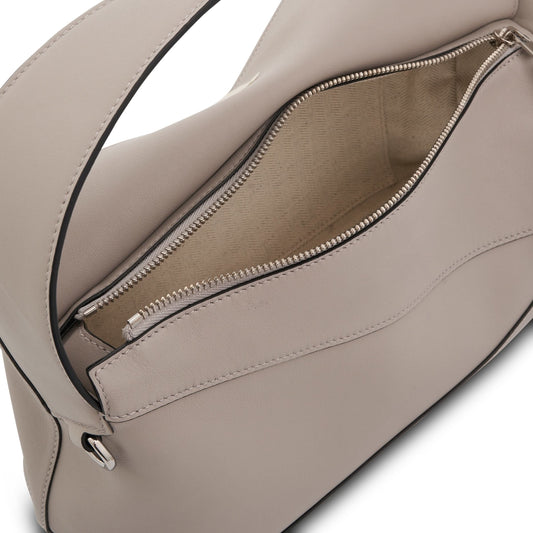 Puzzle Hobo Bag in Nappa Calfskin in Ghost