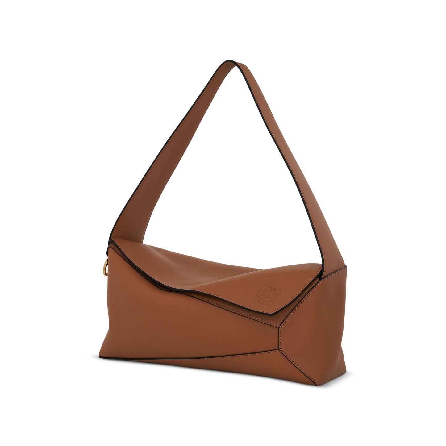 Puzzle Hobo Bag in Nappa Calfskin in Warm Dessert