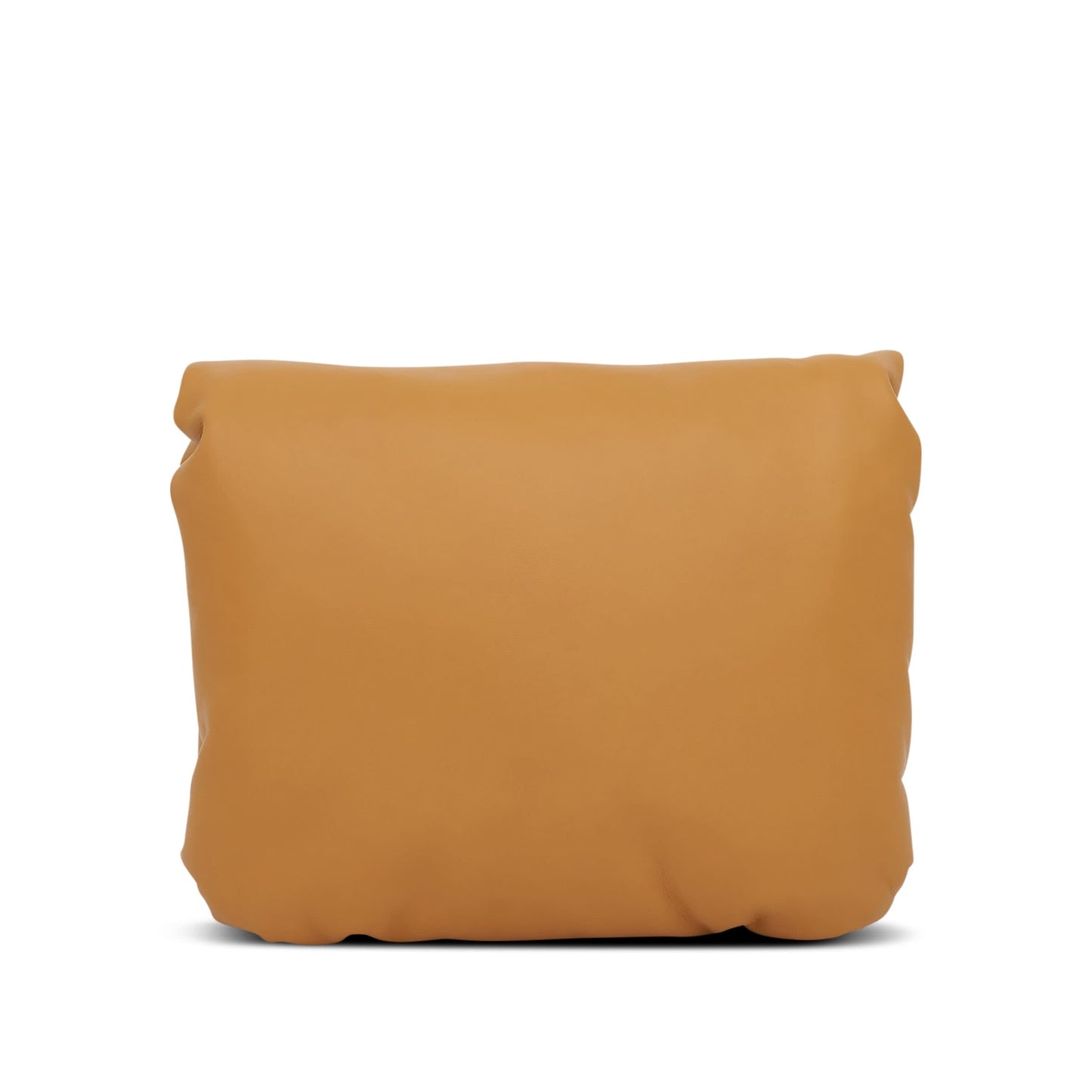 Puffer Goya Bag in Shiny Nappa Lambskin in Camel