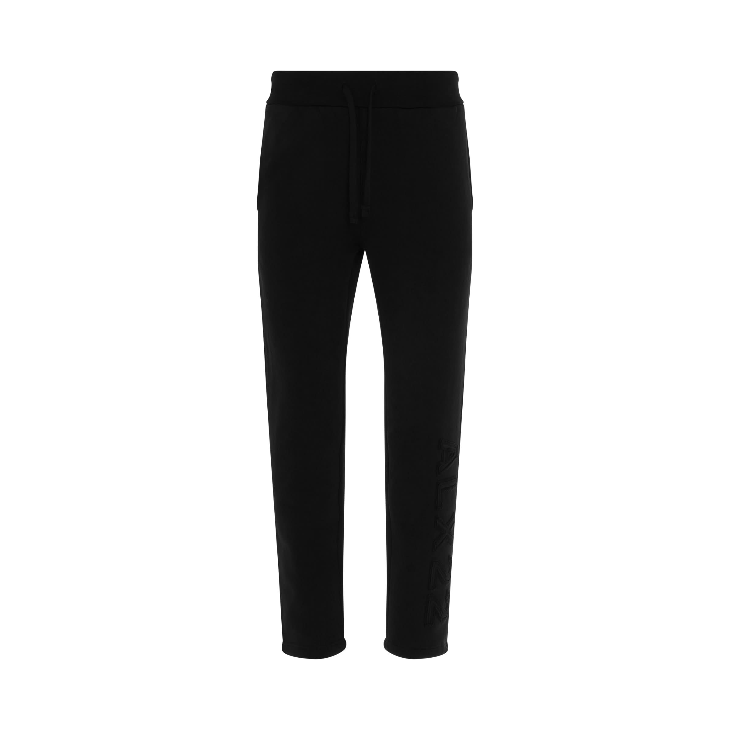 Garment Dyed Sweatpant in Black