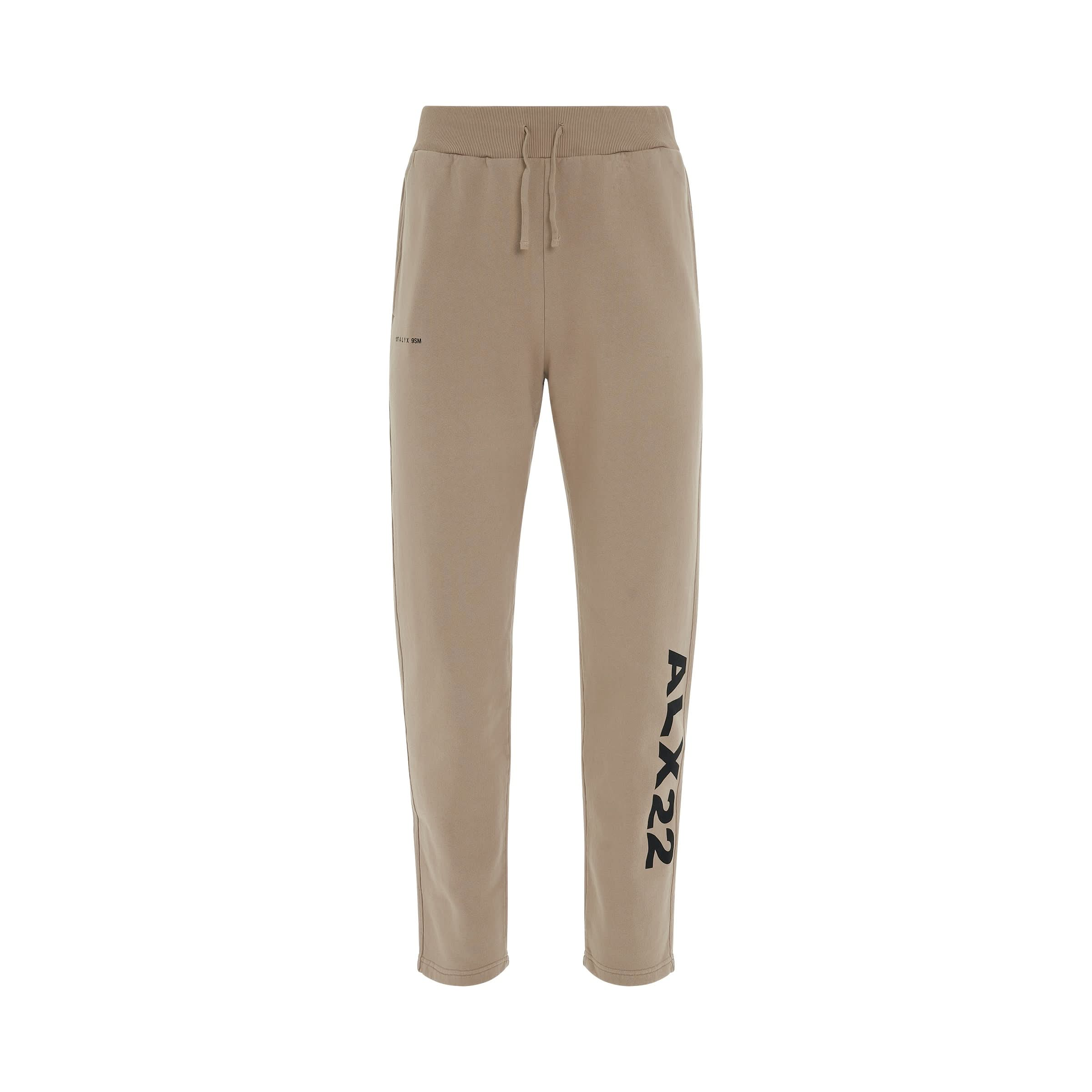 Classic Sweatpant ALX22 in Natural Dark