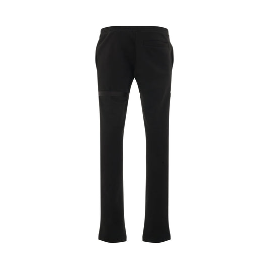 Tricon Buckle Sweatpant in Black