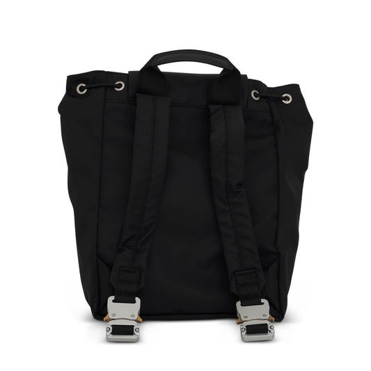 Tank Zipped Backpack in Black