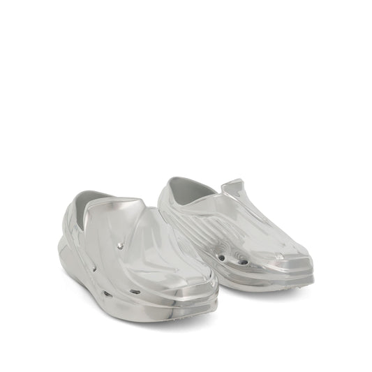 Mono Slip On Shoes in Silver