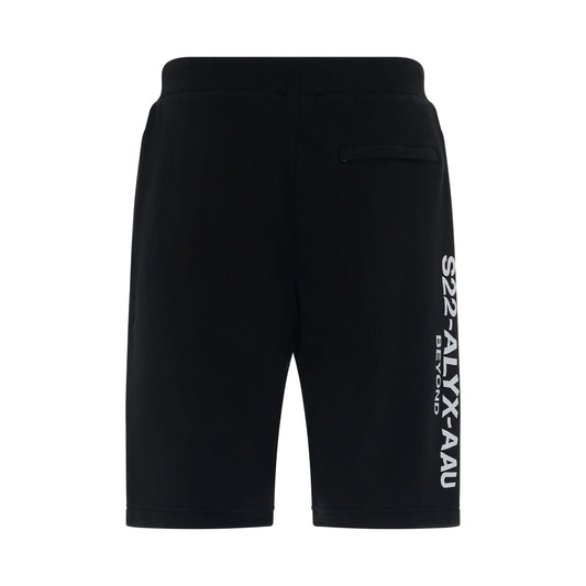 Collection Logo Sweatshorts in Black