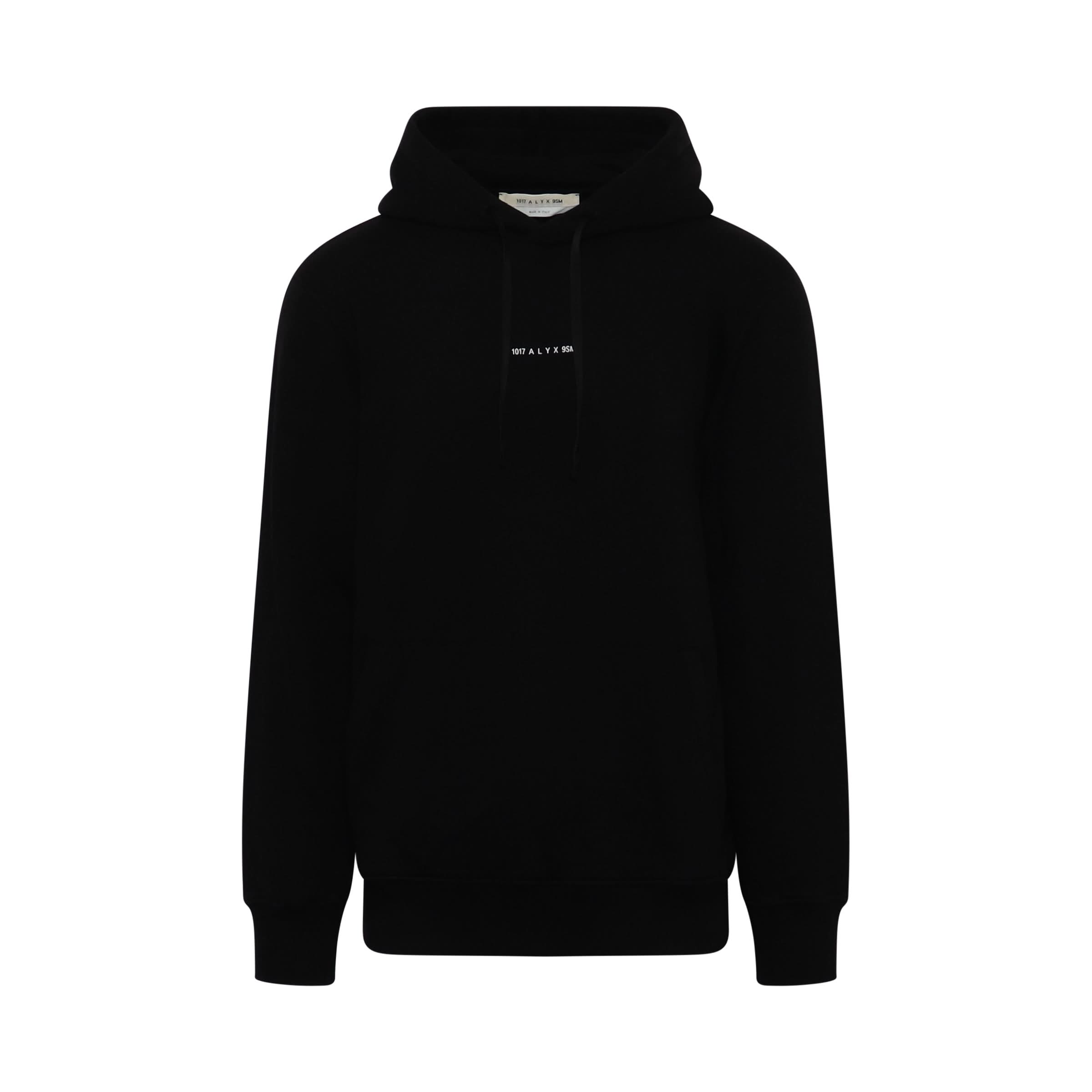 Collection Logo Hoodie in Black