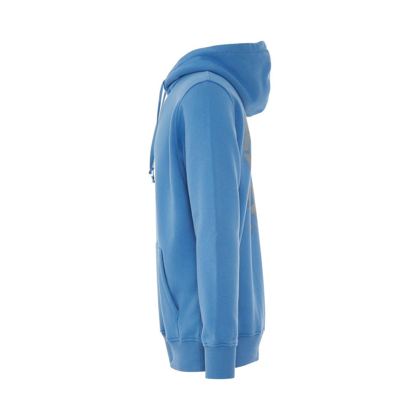 Sphere Logo Hoodie in Mid Blue