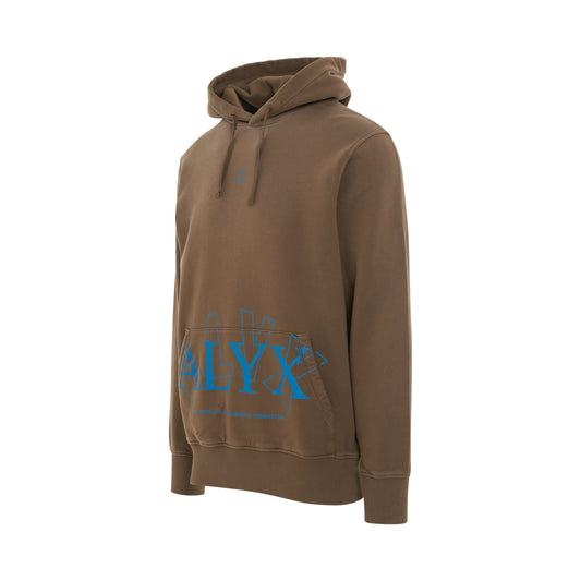 2X Logo Hoodie in Tan