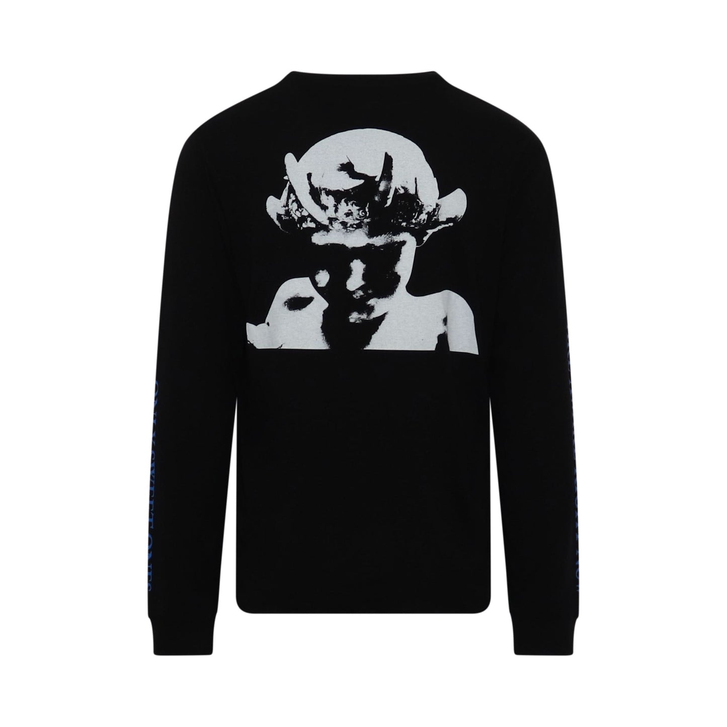 Horned Long Sleeve T-Shirt in Black