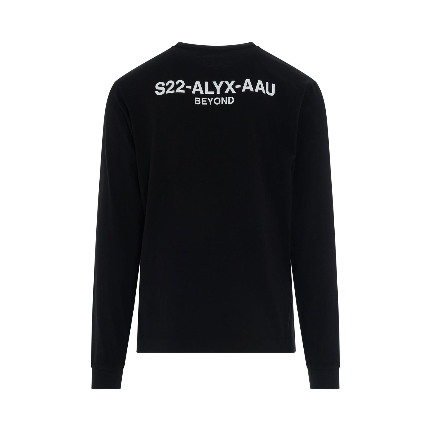 Graphic Logo Long Sleeve T-Shirt in Black