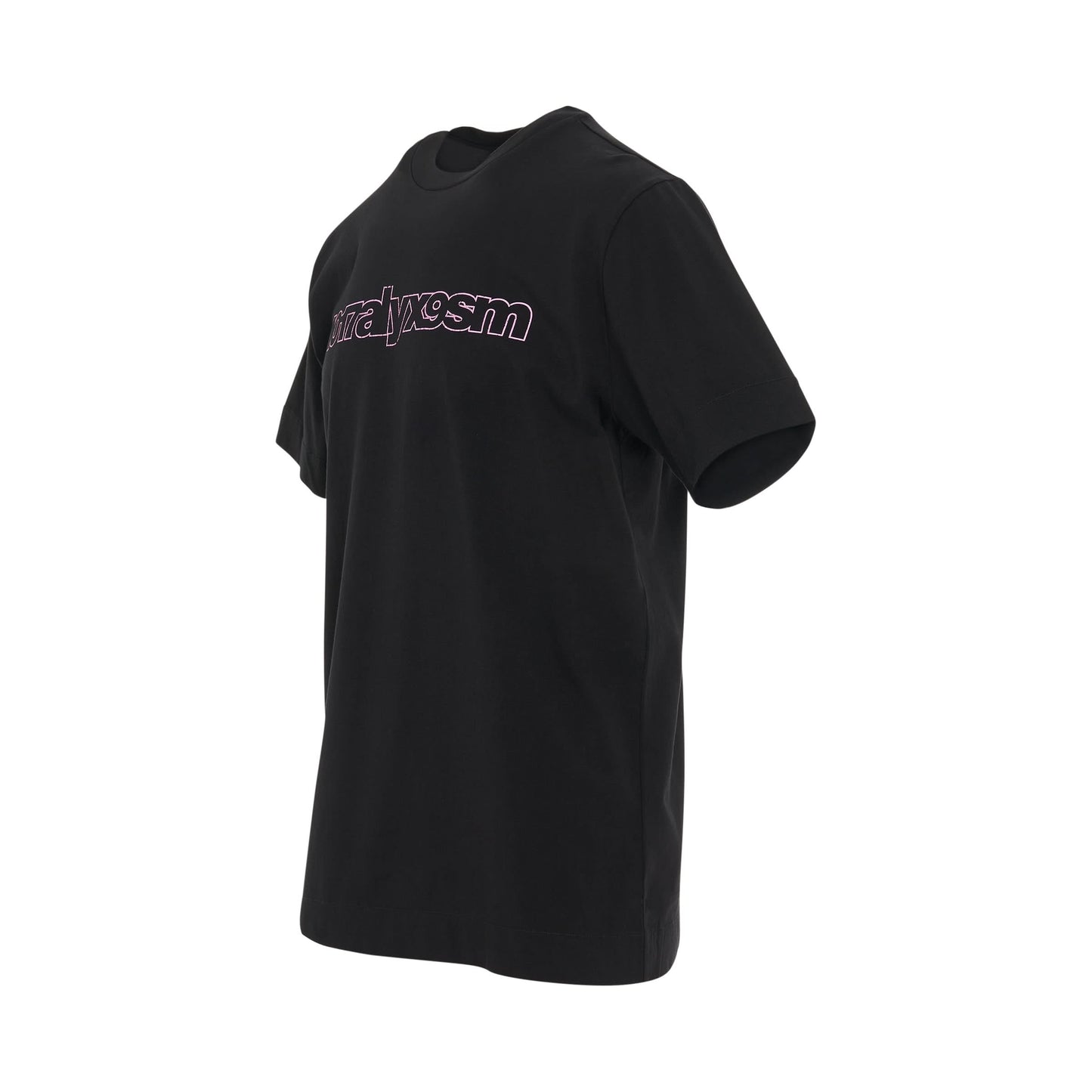 Outline Logo S/S T-Shirt in Black