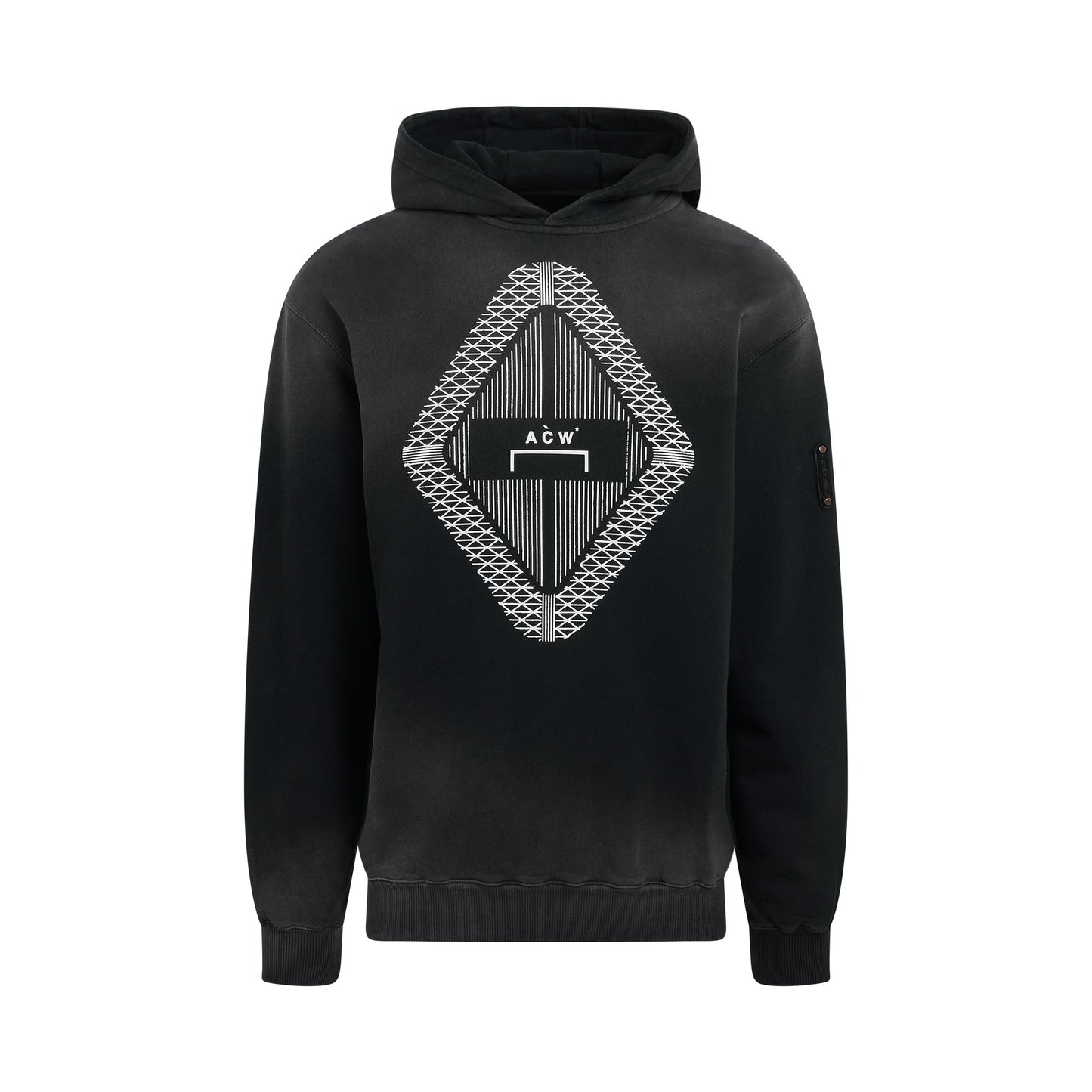 Gradient Hoodie in Black