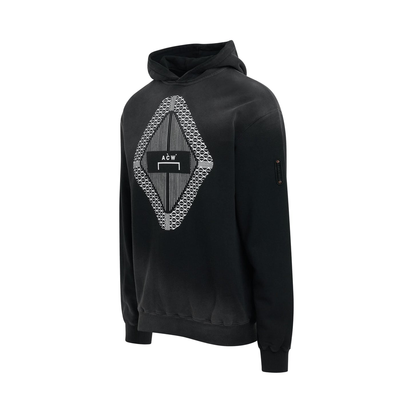 Gradient Hoodie in Black