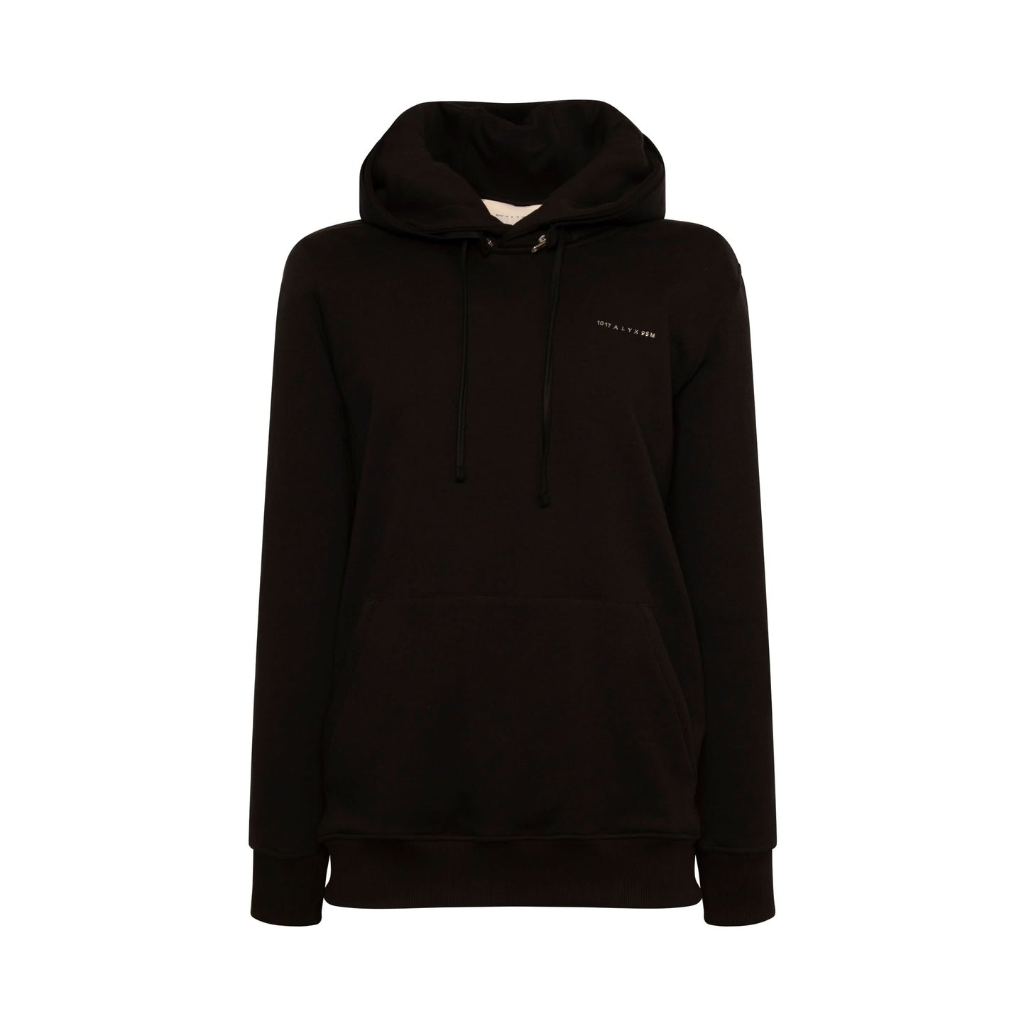 Mackintosh Metal Logo Hoodie in Black