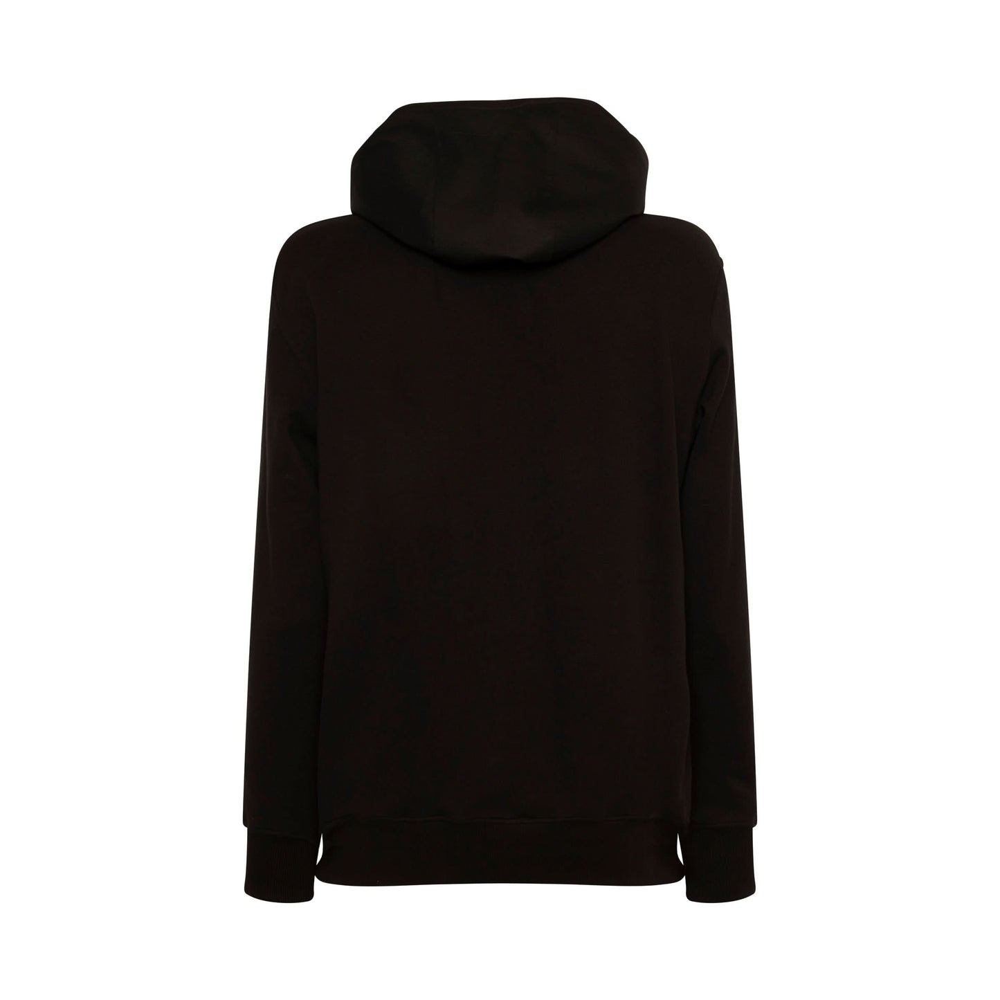 Mackintosh Metal Logo Hoodie in Black