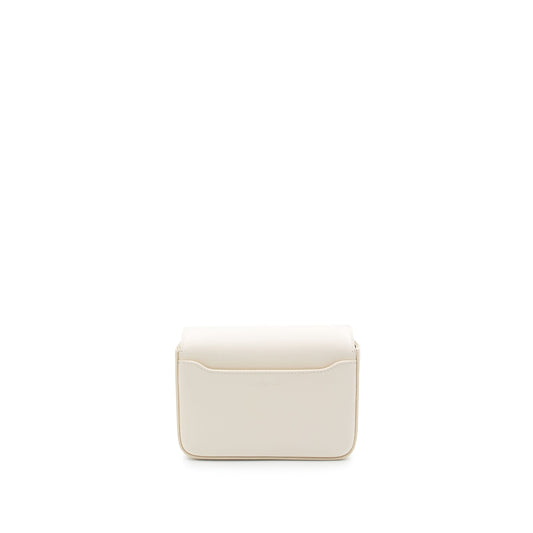 Small 4G Xbody Bag in Box Leather in Ivory