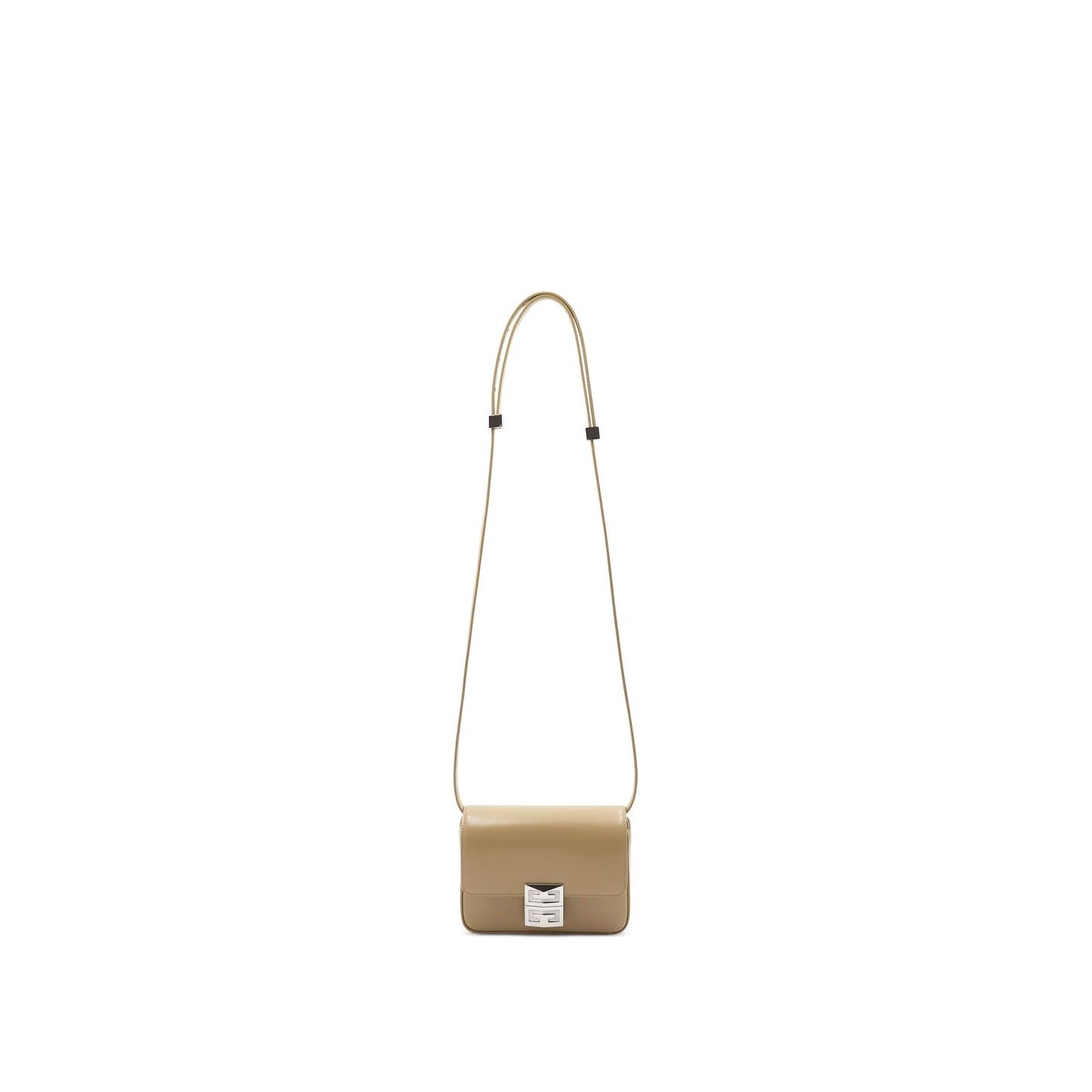 Small 4G Xbody Bag in Box Leather in Beige Cappuccino