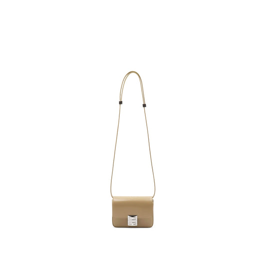 Small 4G Xbody Bag in Box Leather in Beige Cappuccino