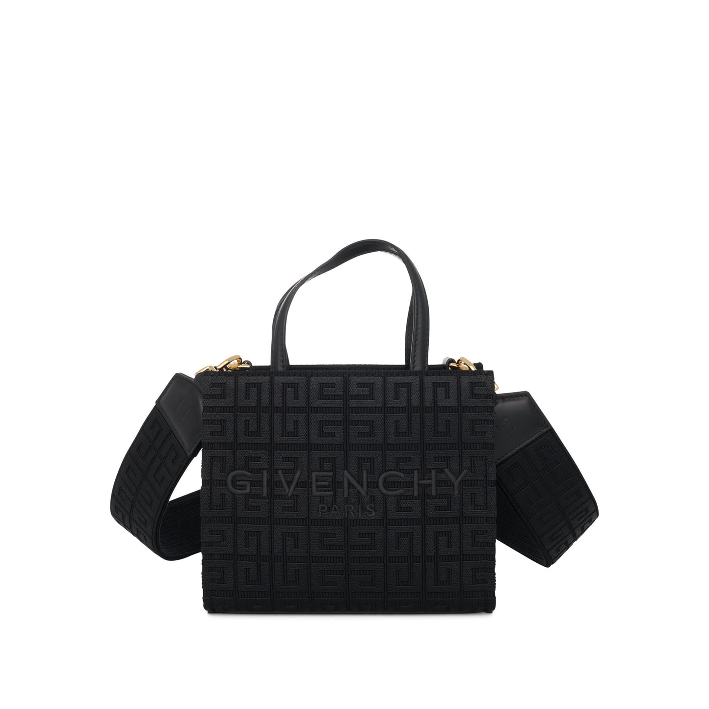 Mini G Tote Bag in 4G Monogram in Black