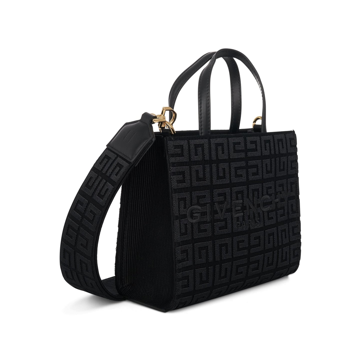 Mini G Tote Bag in 4G Monogram in Black