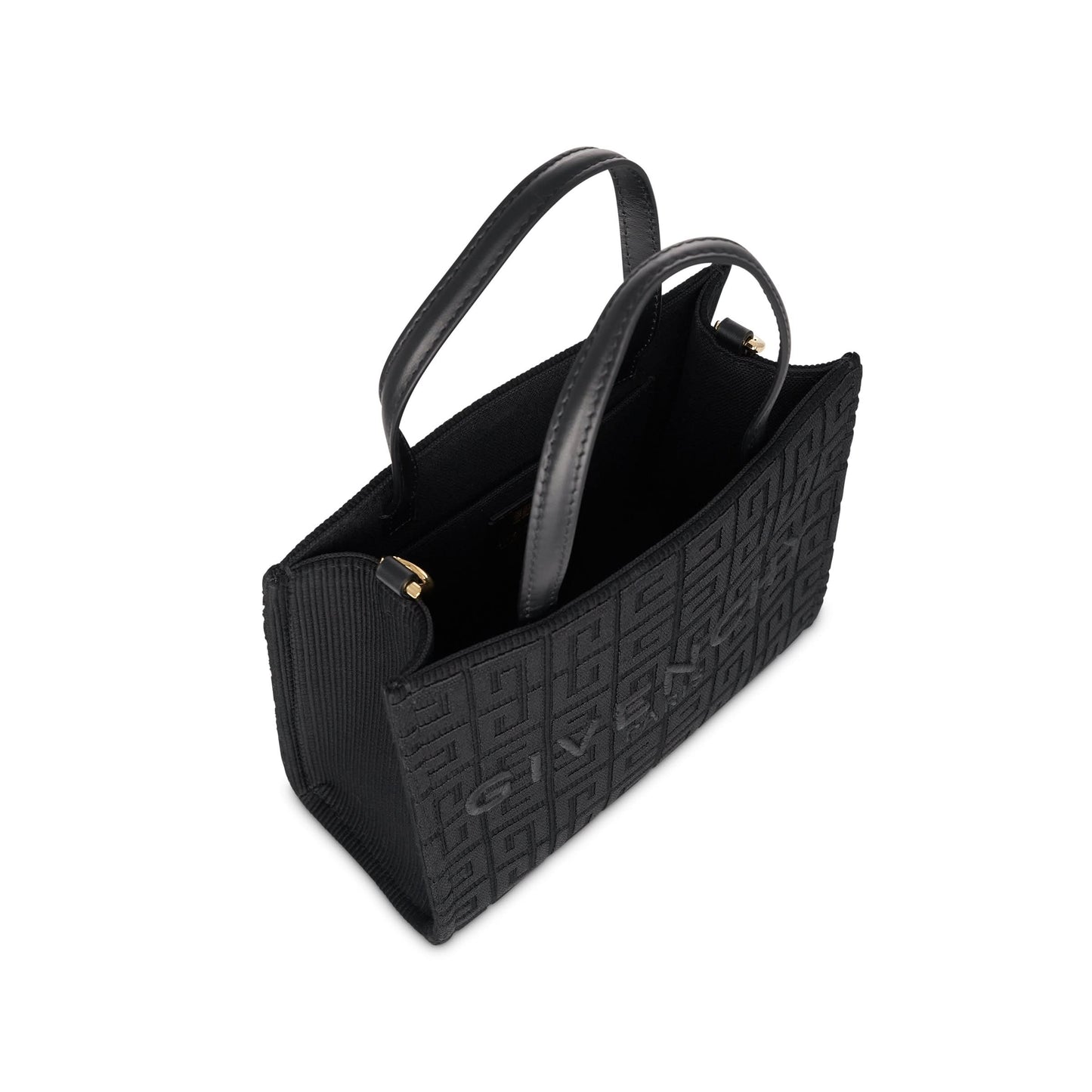 Mini G Tote Bag in 4G Monogram in Black