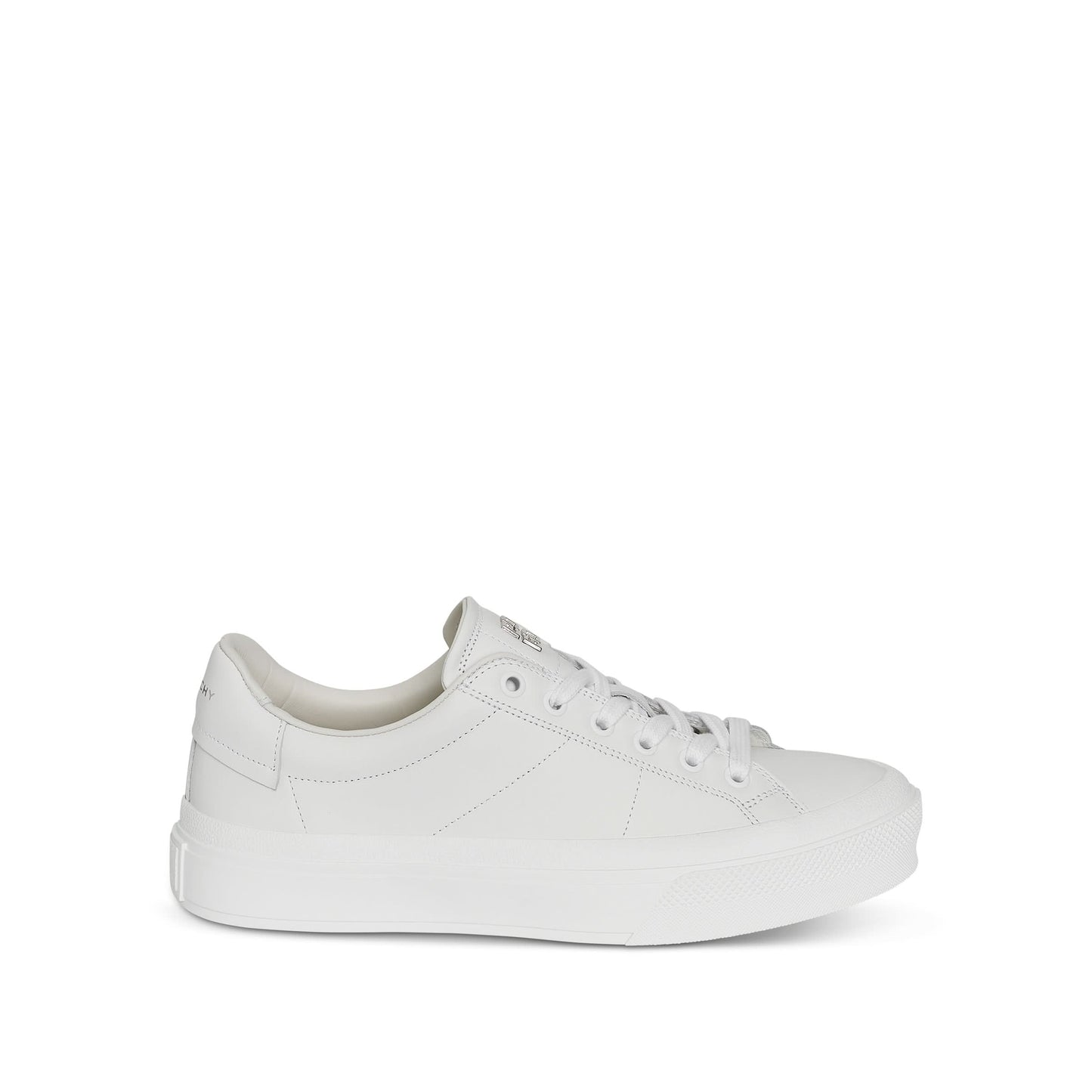 City Sport Sneaker in Calf Leather in White