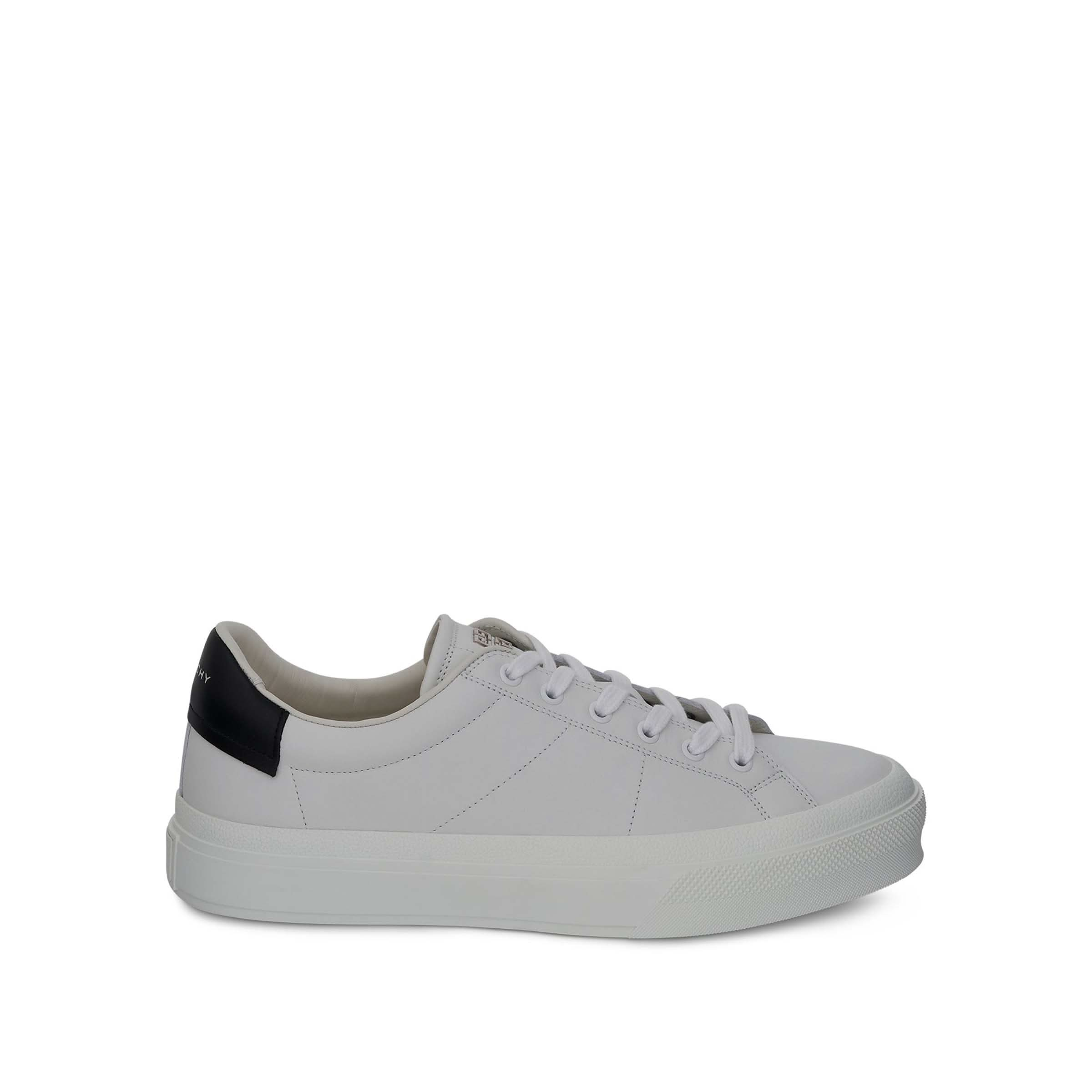 City Sport Sneaker in White/Black