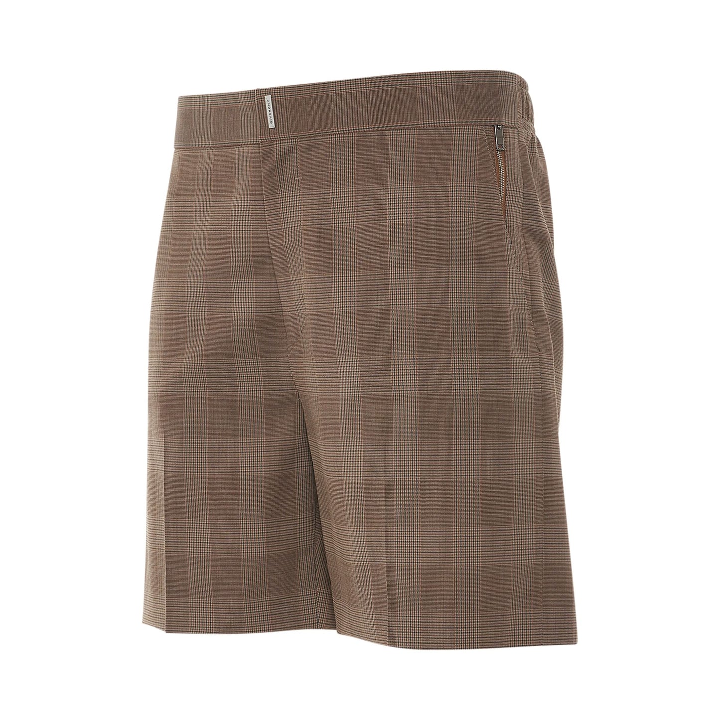 Classic Fit Woven Shorts in Light Brown