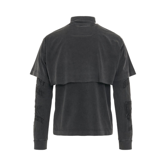 Layered Dyed Long Sleeve T-Shirt