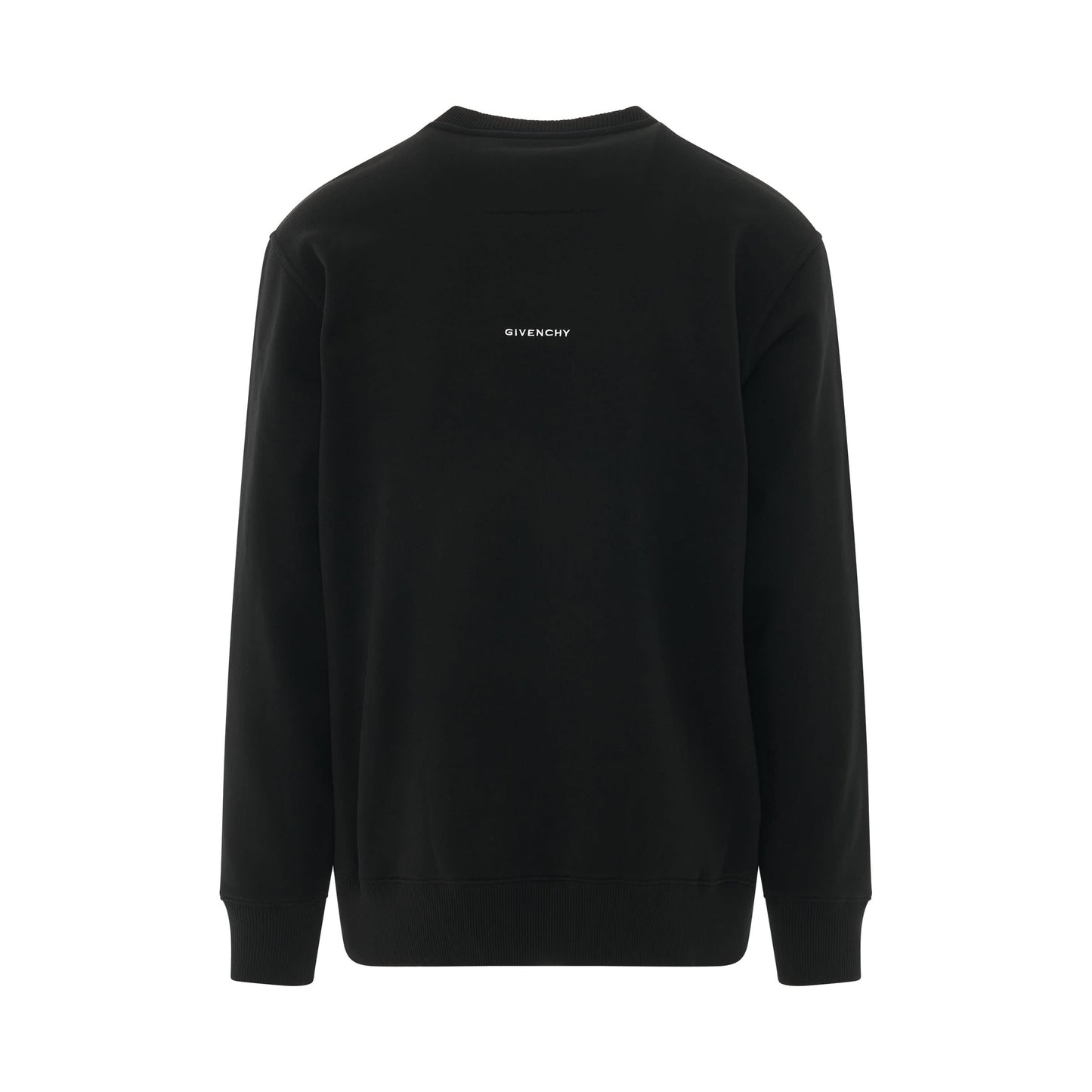 4G Embroidered Logo Sweatshirt in Black