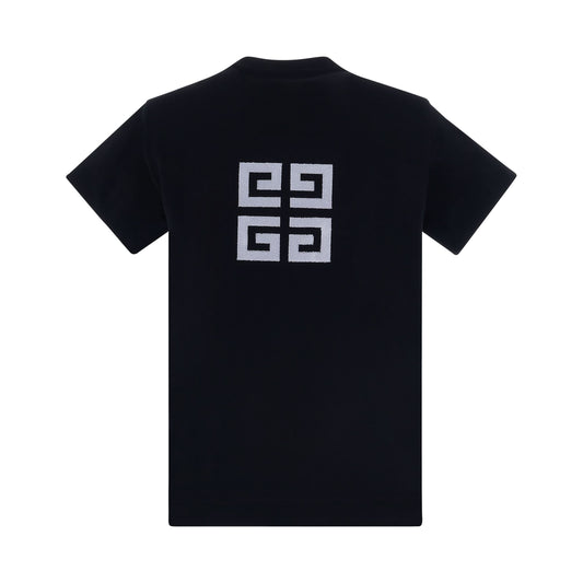 Logo and 4G Fit T-Shirt in Black