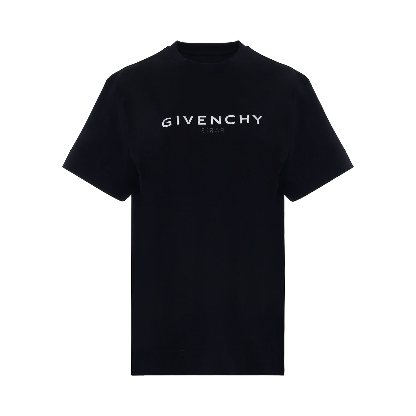 Reverse Logo Classic Fit T-Shirt in Black