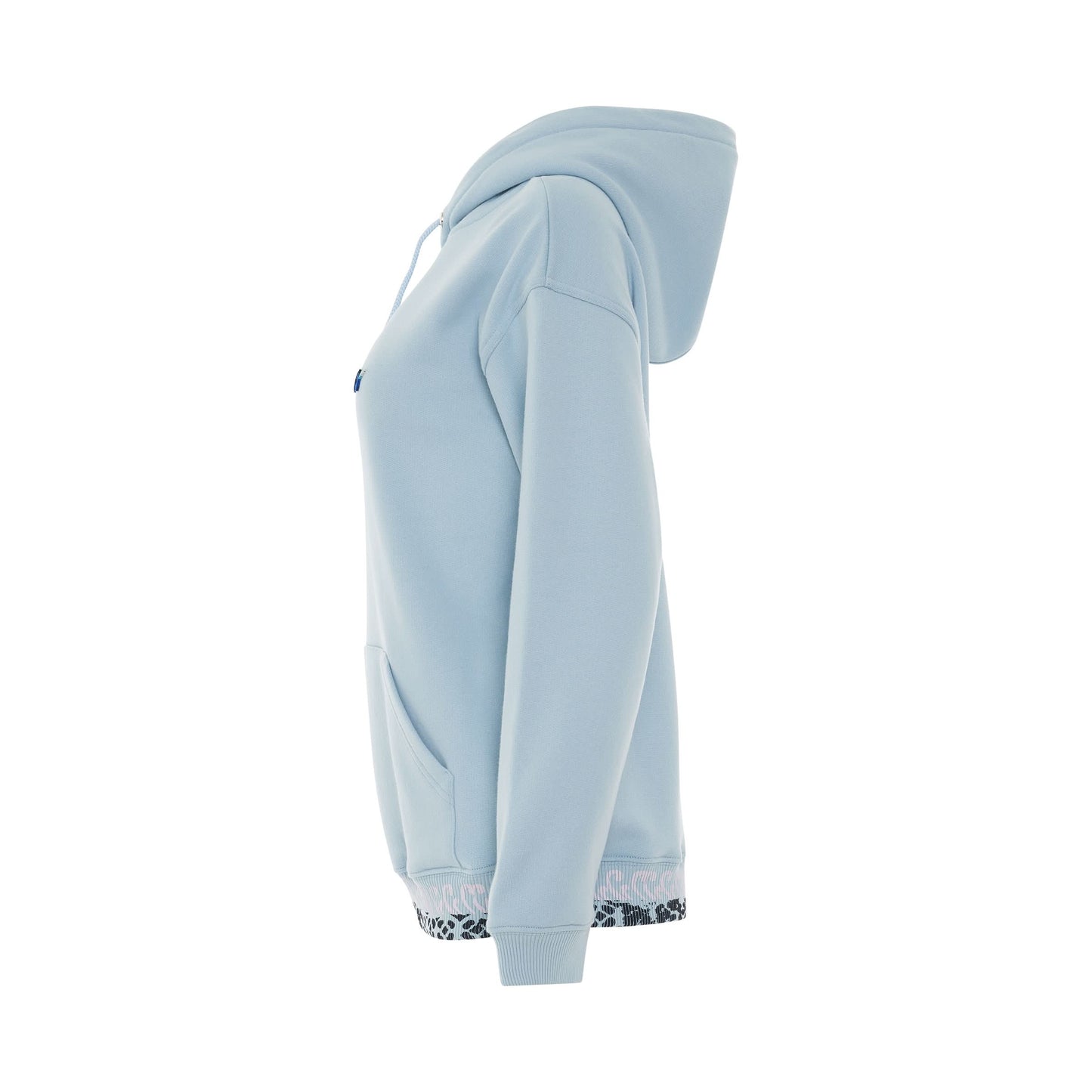 Regular Fit Hoodie in Light Blue