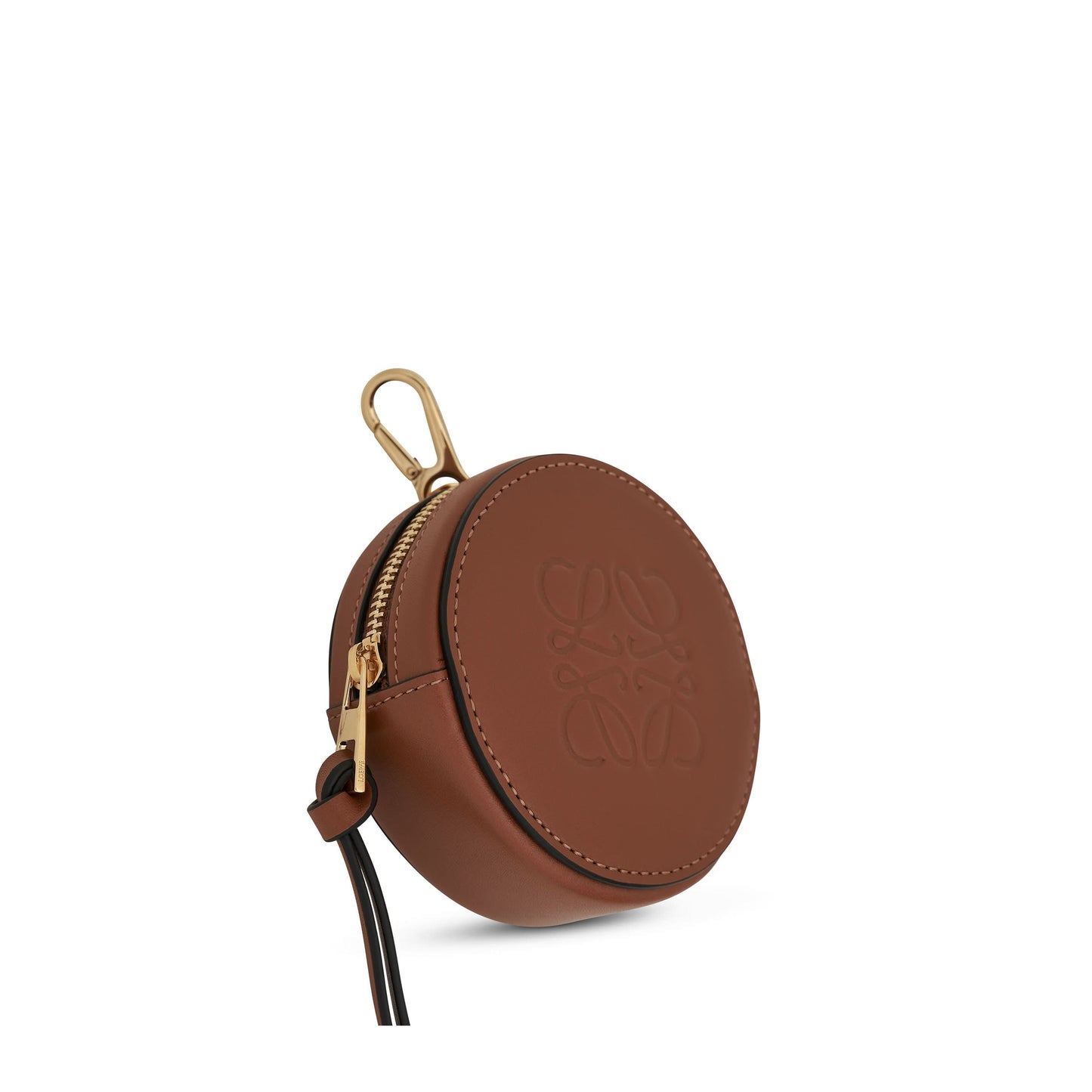 Mini Cookie Pouch in Soft Calfskin Tan