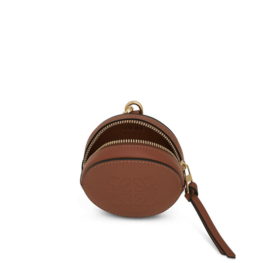 Mini Cookie Pouch in Soft Calfskin Tan